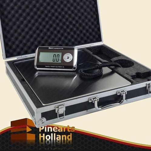Draagbare vloerweegschaal in Koffer Weegkoffer (100Kg x 50g), Doe-het-zelf en Verbouw, Weegschalen, Overige typen, Nieuw, 100 tot 200 kg
