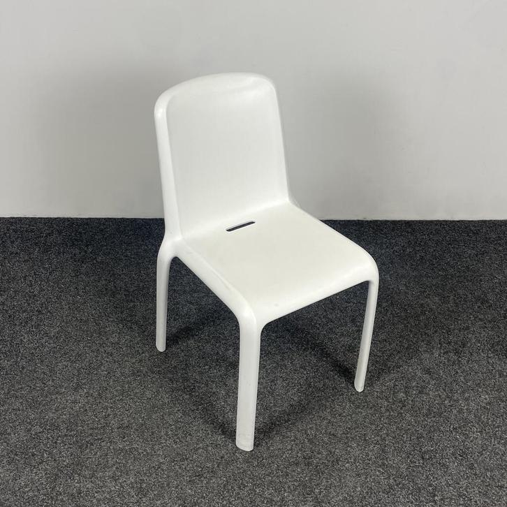 Kantinestoel Pedrali Snow 300 - Wit, Huis en Inrichting, Stoelen, Wit, Gebruikt, Ophalen of Verzenden