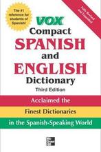 Vox Compact Spanish and English Dictionary  Third Edition, Verzenden, Nieuw