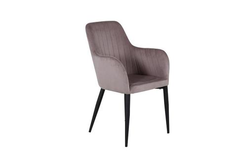 Eetkamerstoel - Claudia - Roze - Rib - Jörn, Huis en Inrichting, Stoelen, Nieuw, Verzenden