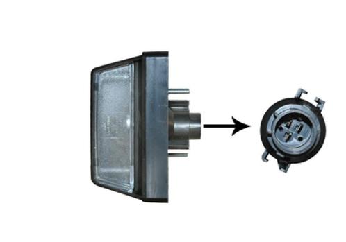 KENTEKENPLAATVERLICHTING VOOR CITROEN JUMPER 244 2002-2006, Auto-onderdelen, Verlichting, Nieuw, Ophalen of Verzenden