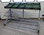Groente stelling 202cm, gegalvaniseerd