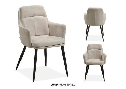 Eetkamerstoel Donna - eetkamerstoelen, Huis en Inrichting, Stoelen, Nieuw, Overige materialen