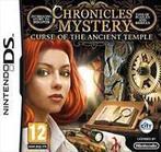 Chronicles of Mystery: Curse of the Ancient Temple (DS) 3DS, Vanaf 7 jaar, Ophalen of Verzenden, 1 speler, Zo goed als nieuw