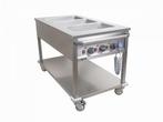 Bain Marie Wagen BT-3 | 3x 1/1 GN | Met Aftapkranen | 2kW |, Verzenden, Nieuw in verpakking