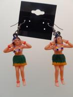 Earrings with Hula girls, Verzenden, Nieuw