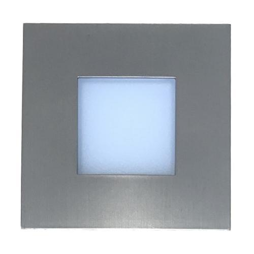 Hera LED oriëntatie verlichting 1,8W geborsteld RVS look, Doe-het-zelf en Verbouw, Elektra en Kabels, Nieuw, Ophalen of Verzenden