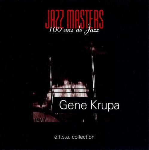 cd - Gene Krupa - Jazz Masters (100 Ans De Jazz), Cd's en Dvd's, Cd's | Overige Cd's, Zo goed als nieuw, Verzenden