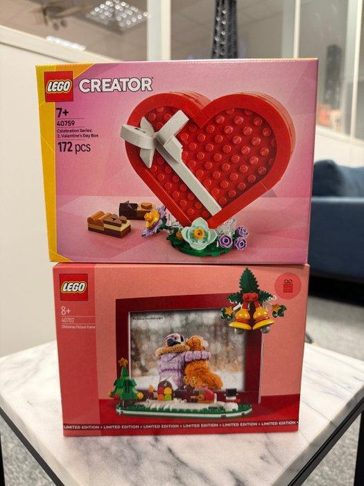 Lego Set - Advent calendar - Coeur et cadre photo Lego, Kinderen en Baby's, Speelgoed | Duplo en Lego