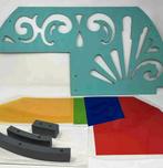 Wurlitzer 750/750E Back Door Mural Kit For Lighting, Ophalen, Gebruikt