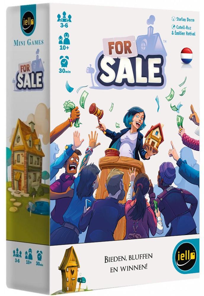 For Sale NL (2021 editie) | Iello - Gezelschapsspellen, Hobby en Vrije tijd, Gezelschapsspellen | Bordspellen, Nieuw, Verzenden