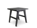 Bijzettafel Naomi | teak ebony, Tuin en Terras, Verzenden, Nieuw