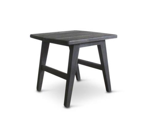 Bijzettafel Naomi | teak ebony, Tuin en Terras, Overige Tuin en Terras, Nieuw, Verzenden