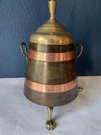 Pot - Brons, Koper, Messing - Antieke doofpot - ca 1850, Antiek en Kunst