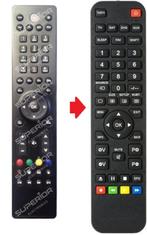 Xtrend ET-4000 | ET-6500 | ET-9200 | ET-9500 afstandsbedi..., Verzenden, Nieuw