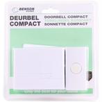 Benson Draadloze deurbel - compact - 16 melodieën - wit -.., Ophalen of Verzenden, Nieuw