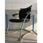 (MDK-107369) Interstuhl sledestoel - zwart, Huis en Inrichting, Stoelen, Ophalen of Verzenden, Gebruikt, Zwart