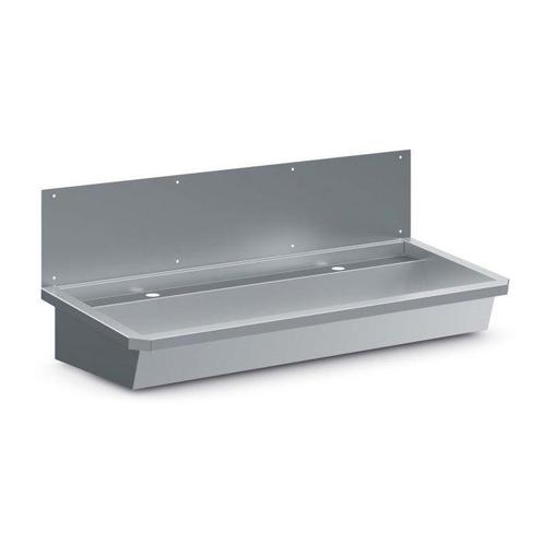 Wasbak | Incl. Afvoerplug + Spatscherm | RVS |, Zakelijke goederen, Horeca | Keukenapparatuur, Nieuw in verpakking, Verzenden