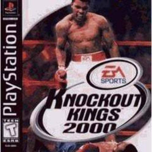 Knockout Kings 2000 (PS1 Games), Spelcomputers en Games, Games | Sony PlayStation 1, Zo goed als nieuw, Ophalen of Verzenden