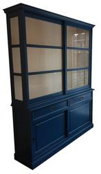 Buffetkast blauw Sneek 200cm, Huis en Inrichting, Kasten | Buffetkasten, Nieuw, Ophalen of Verzenden