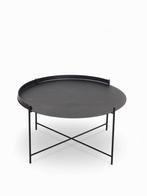 HOUE EDGE Tray Tafel, Ø76 cm, zwart, Overige plaatsen, Ophalen of Verzenden, Gebruikt, Tafel