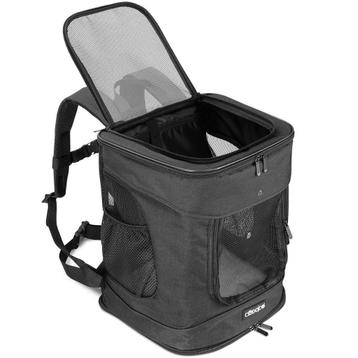 Rugzak voor huisdieren Zwart 41x30x31cm (Rugzakken) beschikbaar voor biedingen