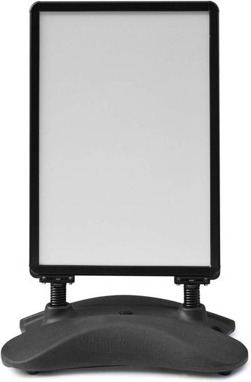 Klantenstopper, reclamebord, stoepbord in zwart beschikbaar voor biedingen