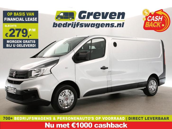 Fiat Talento 1.6 MJ L2H1 MARGE Trekhaak 3Persoons Schuifdeur, Auto's, Bestelauto's, Te koop, Handgeschakeld, Financial lease, Diesel
