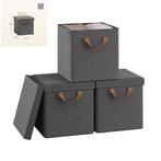 Opvouwbare Opbergboxen met Deksel – Set van 3/5 voor Kast, Verzenden, Nieuw