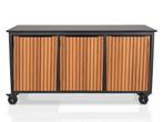 Fraaii Mise en Place Bamboo Teak Oil Rhombus Inferno, Verzenden, Nieuw