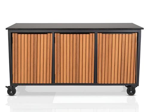 Fraaii Mise en Place Bamboo Teak Oil Rhombus Inferno, Tuin en Terras, Overige Tuin en Terras, Nieuw, Verzenden