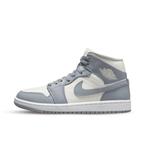 -9% Nike  Nike Air jordan 1 mid stealth (w)  maat 44,5, Kleding | Dames, Schoenen, Verzenden, Nieuw, Grijs