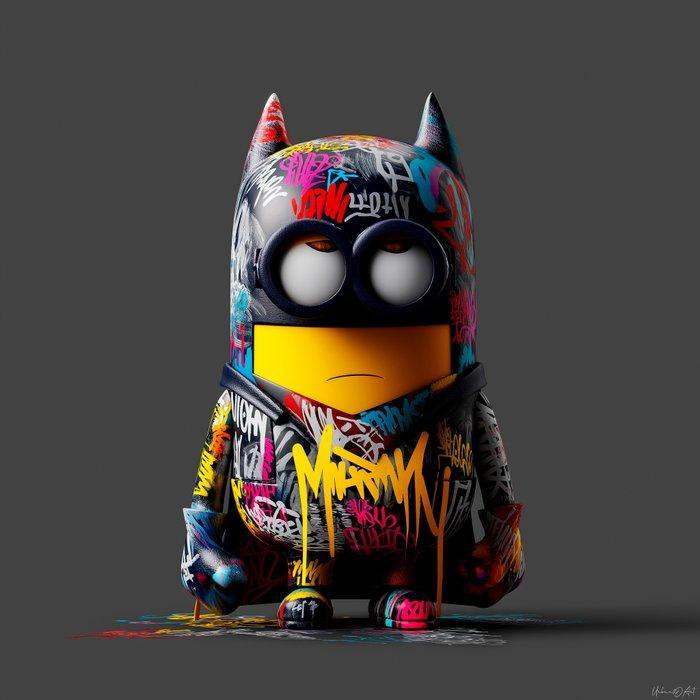 Urban3DArt (1971) - Minion Batman Limited Edition, Antiek en Kunst, Kunst | Designobjecten