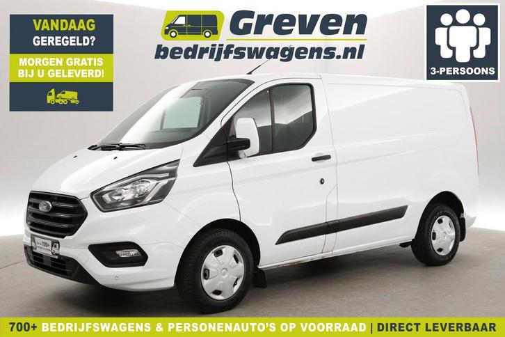 Ford Transit Custom 280 2.0 TDCI L1H1 Trend, Auto's, Bestelauto's, Onderhoudsboekje, Lease, Handgeschakeld, Wit, Ford, Financial lease
