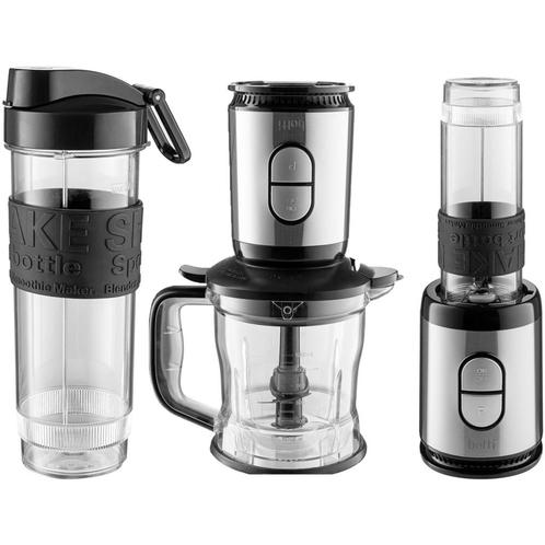 Botti Flavio 2 in 1 hakmolen en smoothie blender 500W zwart, Witgoed en Apparatuur, Keukenmixers, Ophalen of Verzenden