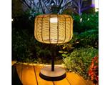 Buitenlamp Nina Garden Solar Rotan, Ophalen of Verzenden, Nieuw