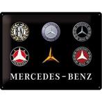 Wandbord - Mercedes Benz Logo Evolution, Huis en Inrichting, Nieuw, Ophalen of Verzenden