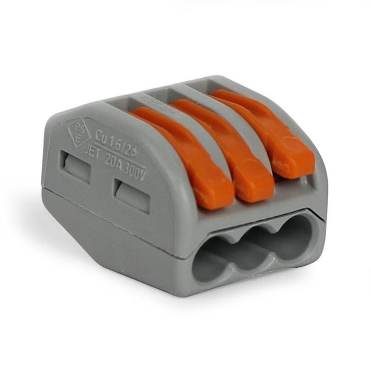 Wago Lasklem met 3 ingangen, Fietsen en Brommers, Brommeronderdelen | Scooters