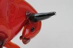 Beeld, xxl bull in murano stijl - 30 cm - Glas