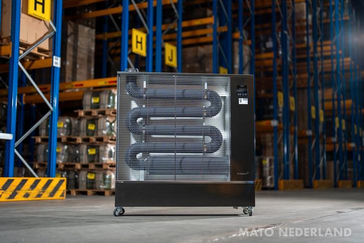 Showroommodel / Demo Airrex AH-800i diesel infrarood bioheat, Huis en Inrichting, Kachels, Vrijstaand, Nieuw, Ophalen of Verzenden