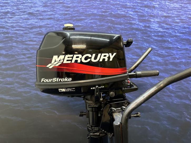 Mercury 4 pk buitenboordmotor, Watersport en Boten, Buiten- en Binnenboordmotoren, Buitenboordmotor, Minder dan 5 pk, Viertaktmotor