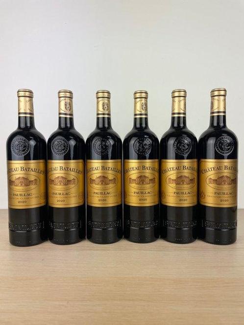 2020 Château Batailley - Bordeaux, Pauillac Grand Cru Classé, Verzamelen, Wijnen