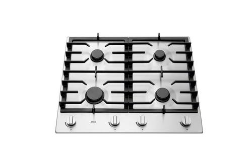 €549 ATAG HG6411BBA kookplaat Zwart, Roestvrijstaal Ingebo, Witgoed en Apparatuur, Kookplaten, Energieklasse A of zuiniger, Ophalen of Verzenden