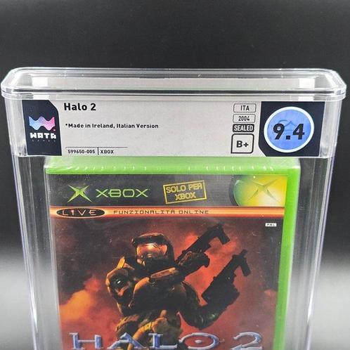 Microsoft - Xbox original - Halo 2 WATA 9.4 B+ Sealed -, Spelcomputers en Games, Spelcomputers | Overige Accessoires