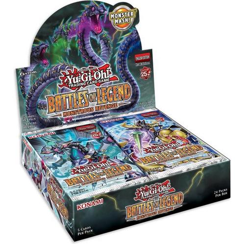 Yu-Gi-Oh! Battle of Legend Monstrous Revenge Booster Box, Hobby en Vrije tijd, Verzamelkaartspellen | Yu-gi-Oh!, Nieuw, Verzenden