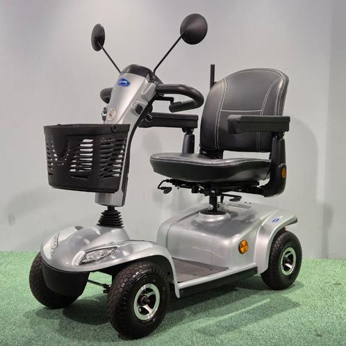 Scootmobiel - Invacare Leo 4-wiel zilvergrijs - 2018 | Inc.., Diversen, Brommobielen en Scootmobielen, Gebruikt, Invacare, Ophalen of Verzenden