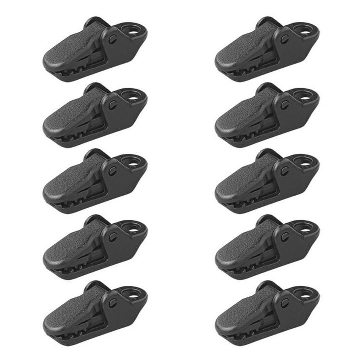 ProPlus Duurzame tenttapijt- en tarpclips - set van 10 st..., Caravans en Kamperen, Caravan accessoires, Nieuw, Ophalen of Verzenden