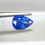 Blauw Saffier - 1.15 ct - nternational Colored Gemstone, Sieraden, Tassen en Uiterlijk, Edelstenen, Nieuw