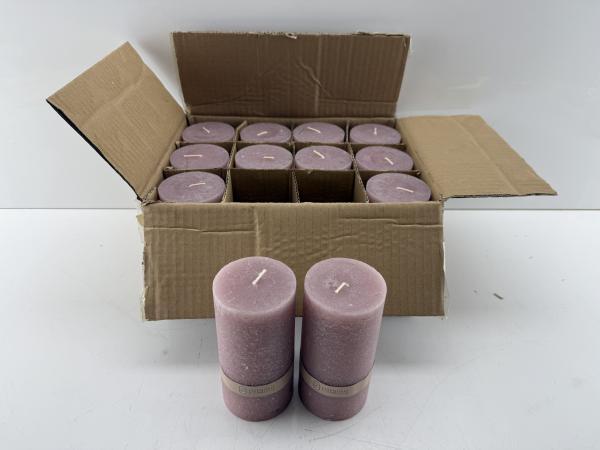 Veiling - 12x Essentials | roze kaarsen 7x14 cm, Huis en Inrichting, Woonaccessoires | Kandelaars en Kaarsen