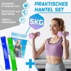 KESSER® 5KG Dumbells - Set van 2 - Halterset - Paars •, Verzenden, Nieuw